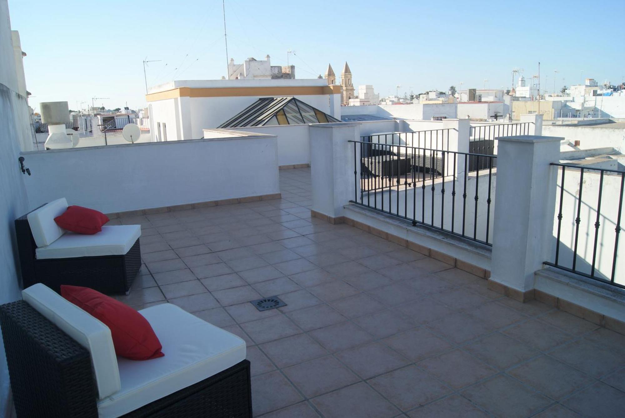 카디스 Cdz - Atico Tavira Two Private Terraces With Great Views 아파트 외부 사진
